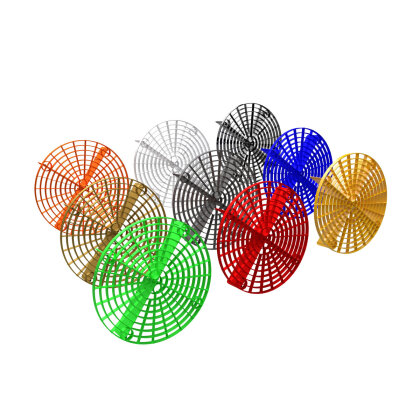 GritGuard Eimereinsatz: blau, rot, gelb, schwarz, wei�,...