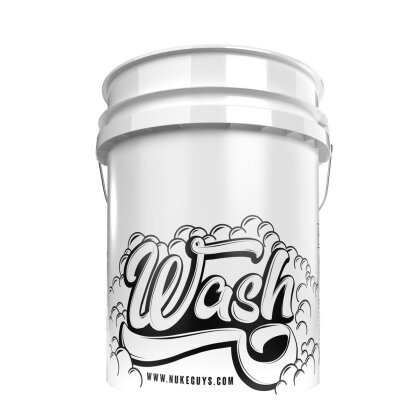 Nuke Guys Wash Bucket - blanc 5 GAL Seau de lavage pour shampooing