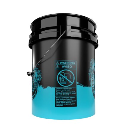 Nuke Guys Rinse Bucket - 5 GAL noir Seau de lavage pour rincer / pour une eau claire