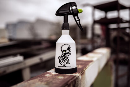 Nuke Guys Spruzzatore - Flacone spray da 0,5 litri, 360 gradi, sistema a doppia azione