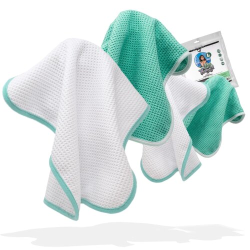 See Through - Mikrofaser Waffeltuch - 450 GSM, 35x35 cm -...