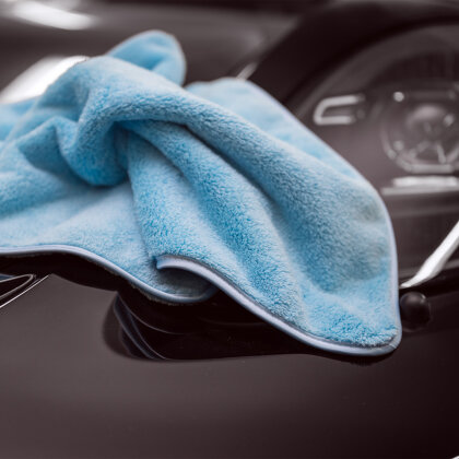 Nuke Guys Ultraflausch Poliertuch, 40x40cm, 550 GSM, Satinrand