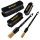 Nuke Guys Leather Brushes and Brush Set - 3x Brushes and 2x Brushes in Different Sizes