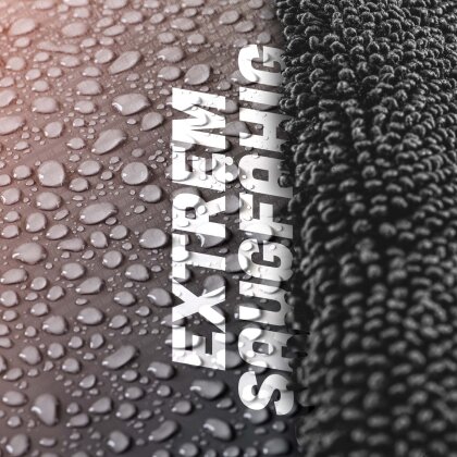Nuke Guys - Gamma Dryer L - microfiber dryer sheet - 1400 GSM - gray 40 x 60 cm