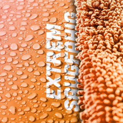 Nuke Guys - Gamma Dryer S - Chiffon de séchage en microfibre - 1400 GSM - orange 40 x 40 cm