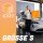 Nuke Guys - Gamma Dryer S - Chiffon de séchage en microfibre - 1400 GSM - orange 40 x 40 cm