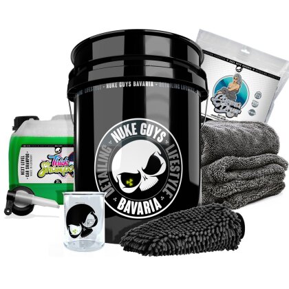 Nuke Guys Skull Bucket 5GAL + Thick Shampoo 3L Canister +...