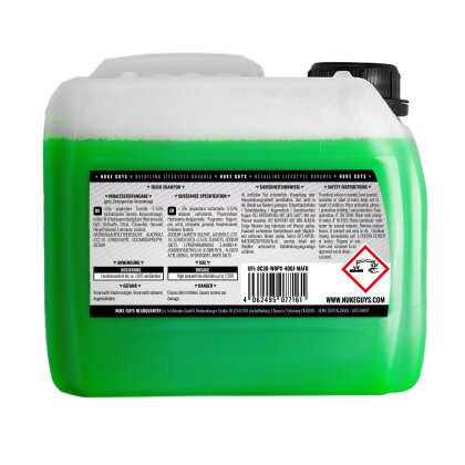 Nuke Guys Secchio con teschio 5GAL + Tanica di shampoo denso 3L + Microfibra + Caraffa dosatrice