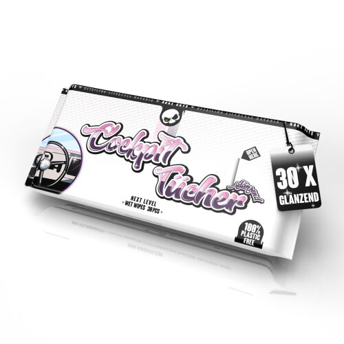 Cockpit Tücher glänzend (30 Stk.)