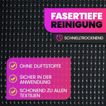 Nuke Guys Polsterreiniger Foam 150ml Set + Bürste S + Mikrofasertuch Schwarz