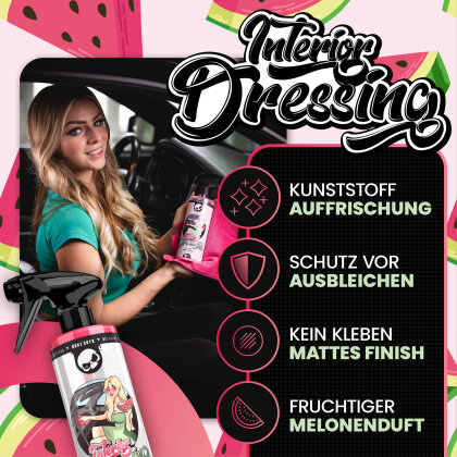Nuke Guys Interior Dressing Set Seidenmatt 500ml + 2x Mikrofasertuch