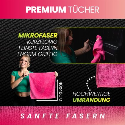 Nuke Guys Interior Dressing Set Seidenmatt 500ml + 2x Mikrofasertuch